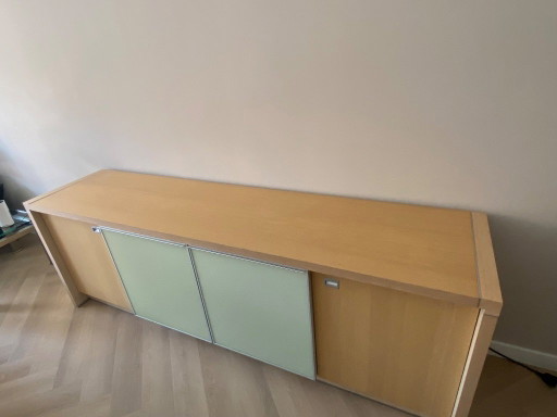 White oak sideboard