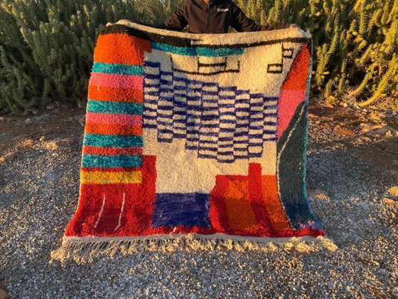 Image 1 of Handgemaakt Marokkaans tapijt 200cm x 200cm