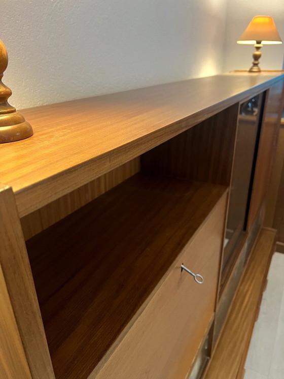 Image 1 of Credenza/parete vintage in teak di metà secolo | Anni '60 | Stile di design danese