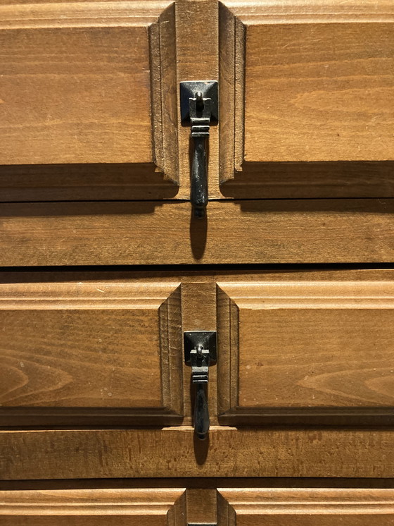 Image 1 of Baroq kastje met lade massief hout