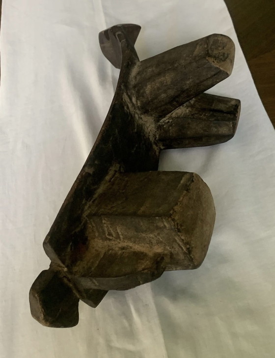 Ancien Siège Tripode Éthiopien - Gurage-Oromo ( 1920-1940) – Sculptures, Wood (photo 23 of 30)