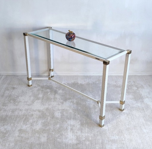 😍✨ Pierre Vandel Paris - Iconic console table with stretcher, designed by Pierre Vandel Paris ✨😍