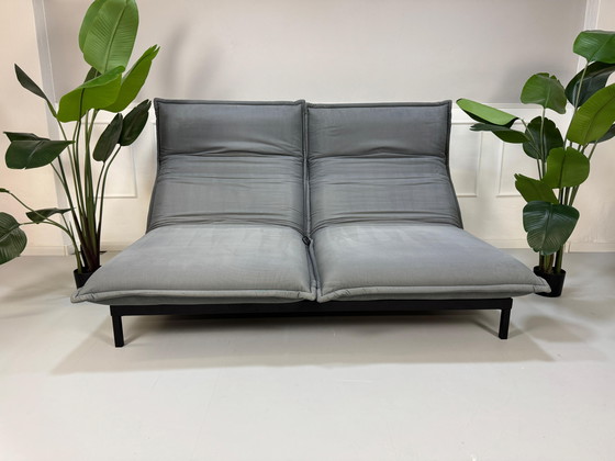 Image 1 of Rolf Benz Nova Designer Sofa Couch Grau Schlaffunktion