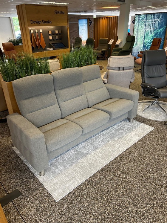Image 1 of Stressless Wave 3-zits hoog nieuw