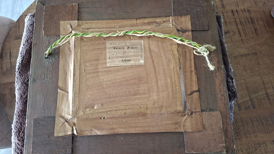 Image 1 of Topstuk: Authentieke Jan Hendrik Verburgh – "Familie Eenden" – Monumentale 19e-eeuwse Biggs & Sons Lijst