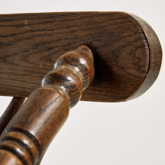MK11200 Dreibeiniger Eichen Sessel – Wood (photo 6 of 16)