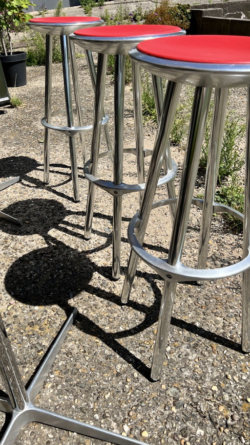 Taburetes de bar Indecasa 6 – tuinstoelen, Aluminium