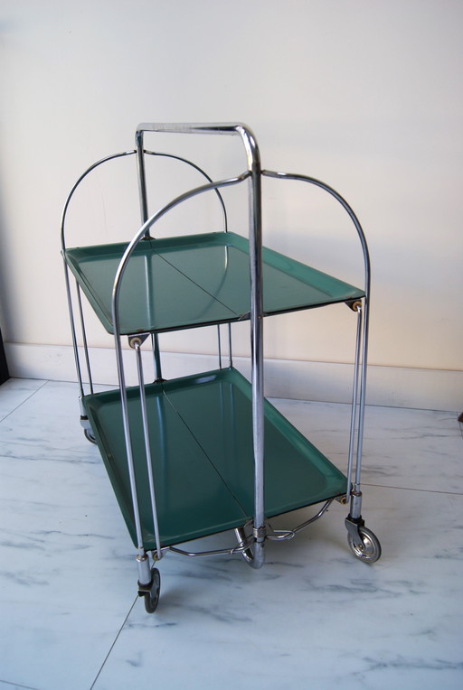1970's Serving Trolley