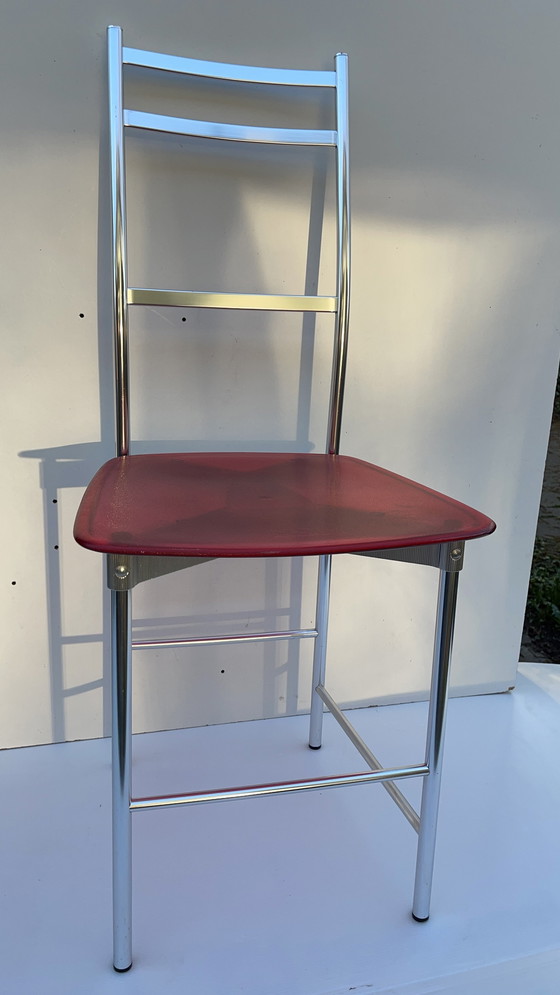 Image 1 of 3 Bagutta Ycami Edizioni Aluminium met Kunststof stoelen 