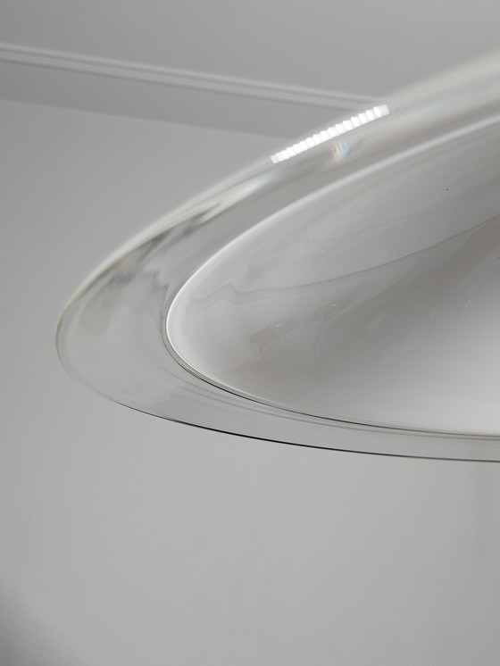 Image 1 of Vintage Mid Century Leucos Designer Deckenlampe Pendelleuchte Italien 