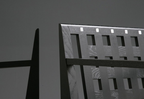 2 Stoelen, Reproductie, Candida Cottage Chair, Charles Rennie Mackintosh, Nieuw – Fauteuils, Wood, Textile (photo 5 of 5)