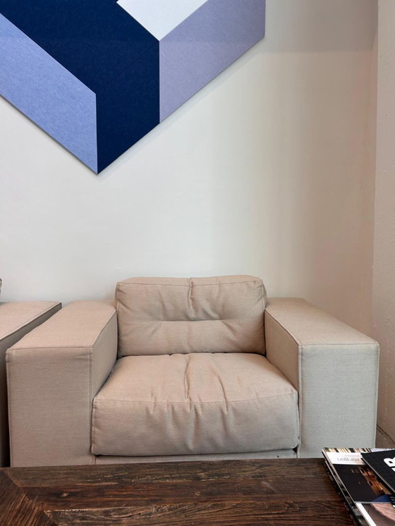 Image 1 of Two thick Piet Boon armchairs – used