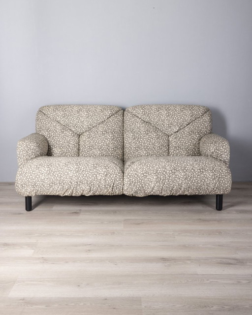 Sofamodell 'Davis', 70er Jahre, Entwurf von Vico Magistretti für De Padova