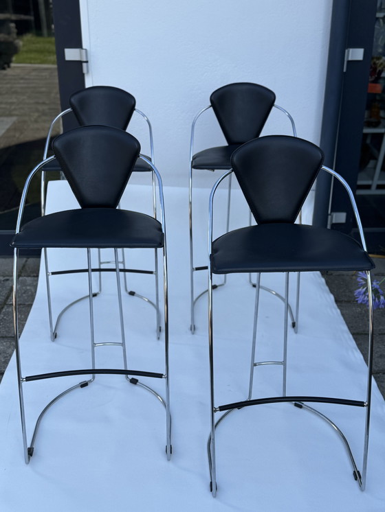 Image 1 of 4 sgabelli da bar post moderni in stile Arben