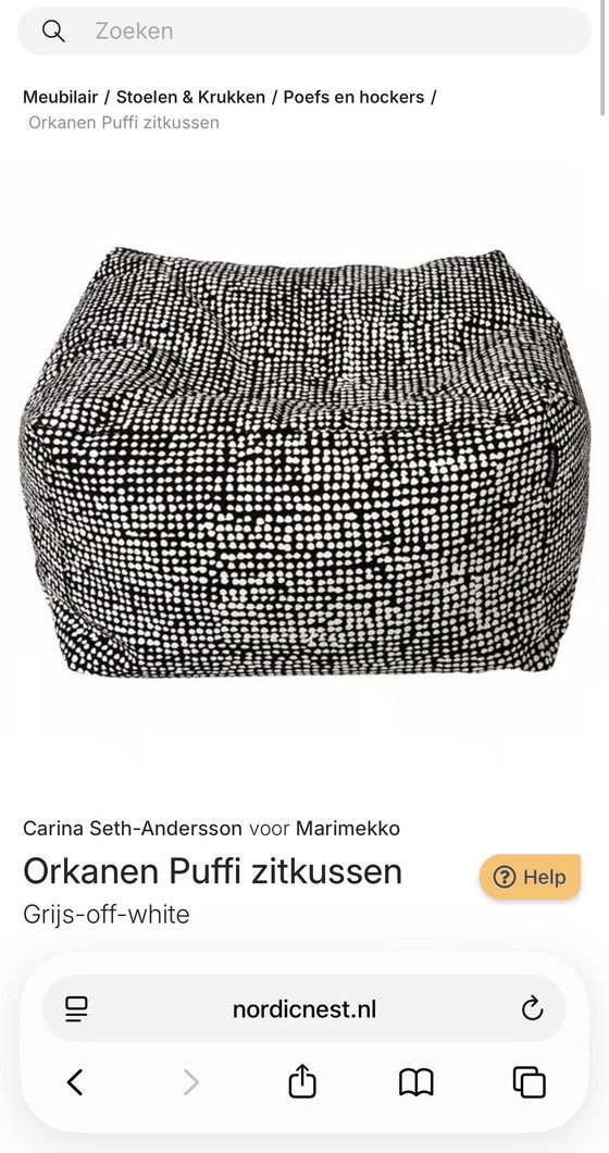 Image 1 of Marimekko Puff