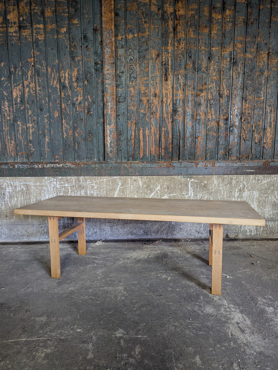Image 1 of Vintage oak coffee table, Denmark