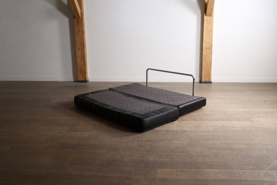 De Sede DS-85 slaapbank in zwart leer, Zwitserland, jaren 60 – 2 zitsbanken, Leather (photo 8 of 13)