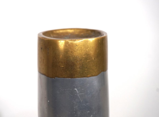 Image 1 of Scultura brutalista di Marshall Disenos, portacandele di David Marshall, 1980