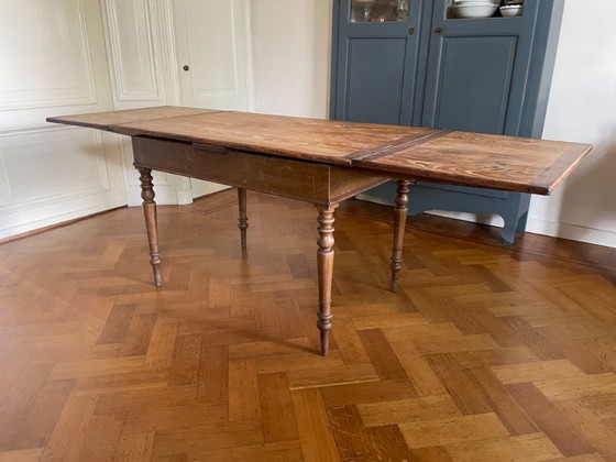Image 1 of Table à rallonge atmosphérique French Countryside