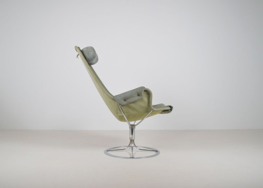 Zweedse vintage Jetson zetel ontworpen door Bruno Mathsson voor Dux, jaren '70