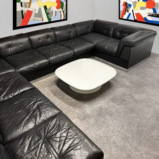 Modular leather lounge, 1970
