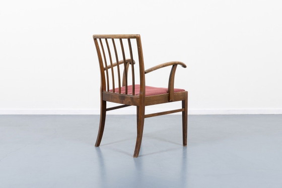 Image 1 of Sillón danés moderno de Frits Henningsen, década de 1950.