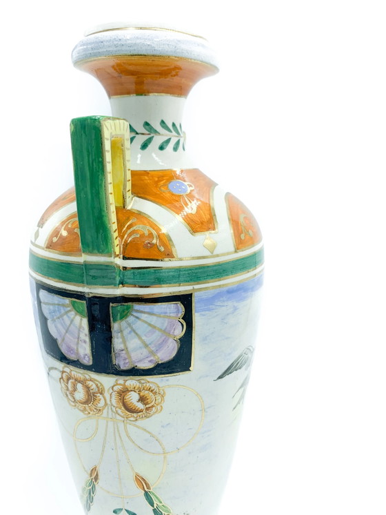 Vase en céramique des années 1930 de Colonnata, Toscane – Rustic (photo 5 of 7)