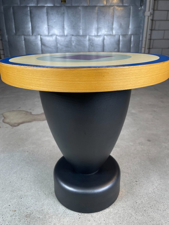 Zanotta, Lipari Coffee table By Sottsass (Stock: 2) – Metal, Plastic (photo 7 of 7)