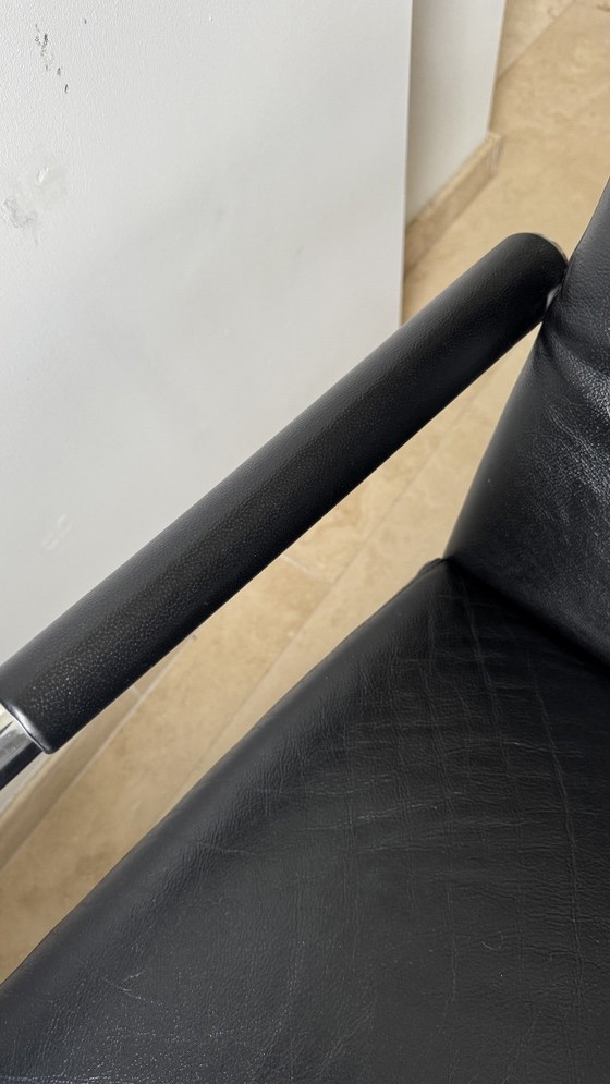 Vitra Visalounge Fauteuil – Antonio Citterio – Cuir Noir – Leather (photo 4 of 16)