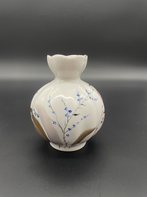 Lomonosov LFZ Vase “Tulip” – Pink Tulips, St. Petersburg – vazen, Porcelain (photo 2 of 6)