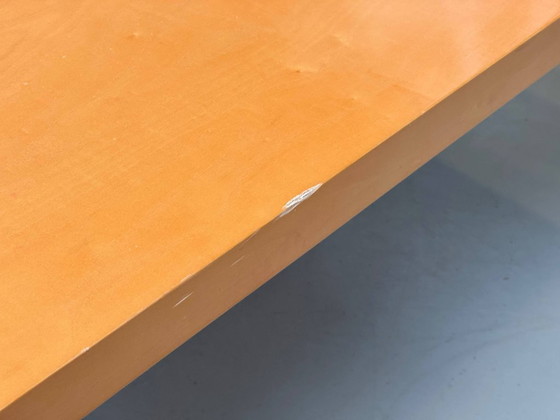 Image 1 of Extendable designer dining table by Chi Wing Lo for Giorgetti, Italy, 1990s