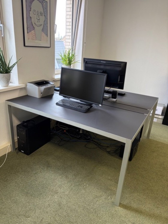 Image 1 of Double desk, MDF Italia, viewing possible