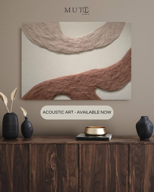 Unique handmade 3D wall art - Acoustic