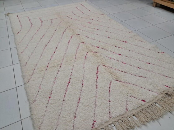 Tapis en laine naturelle tissé main traditionnelle taille 2/3 m – Ahrend, Wool (photo 5 of 5)