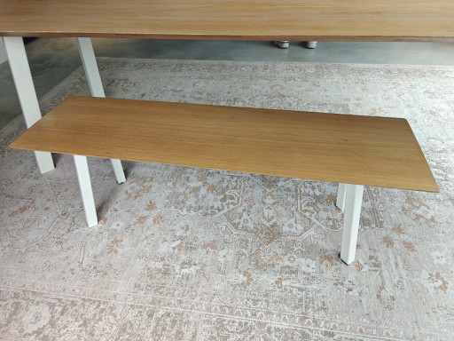 Mesa de comedor Studio HENK (280*90) con banco de comedor a juego. – eettafels, rvs, Wood (photo 2 of 5)