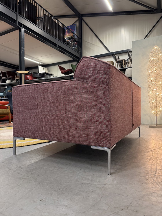 Image 1 of Diseño en Stock Bloq Sofá de dos plazas con tela Mercia