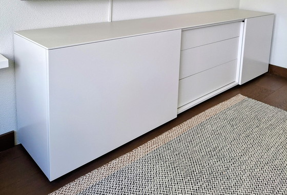Image 1 of Karat sideboard with ceramic top, sliding doors and drawers
