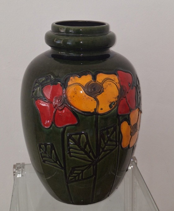 Brutalist Large Ceramic Floor Vase, 1960s (photo 9 of 19)