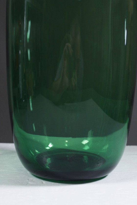 Maria Vinka & Ikea - Large ogive glass vase 39 cm Stockholm series 1999 (photo 4 of 9)