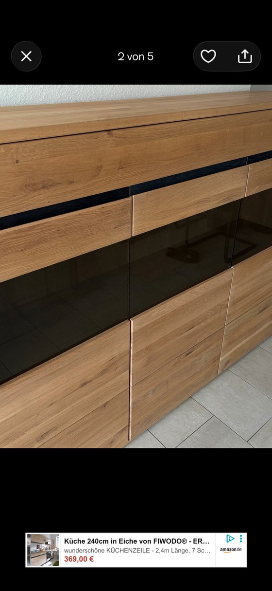 Credenza alta Decker in legno massello – Credenze alte (photo 2 of 5)
