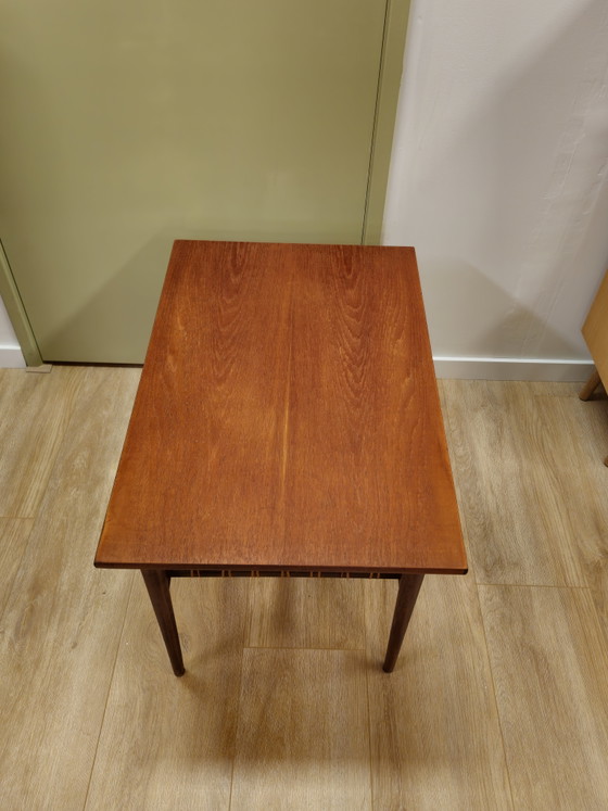 Image 1 of Tavolino da caffè vintage Ilse Möbel in teak