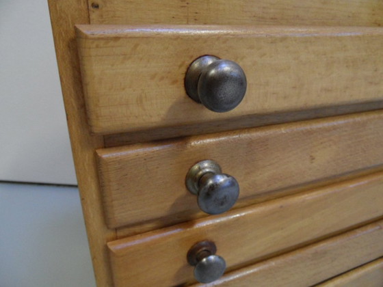 Image 1 of Vintage ladekastje horlogemaker