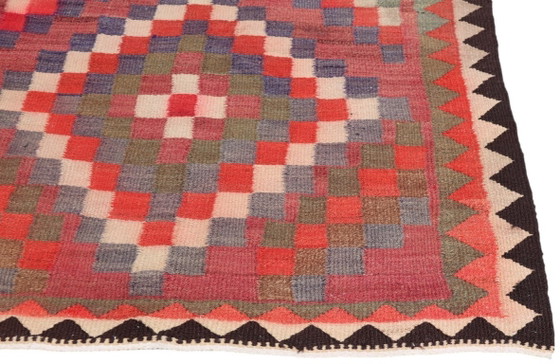 Kelim Semi-Antique Caucus Kilim - Vintage Armenian Art – Tappeti, Cotton (photo 5 of 5)