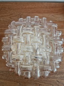 Bellissima lampada da soffitto con finitura madreperla lucida