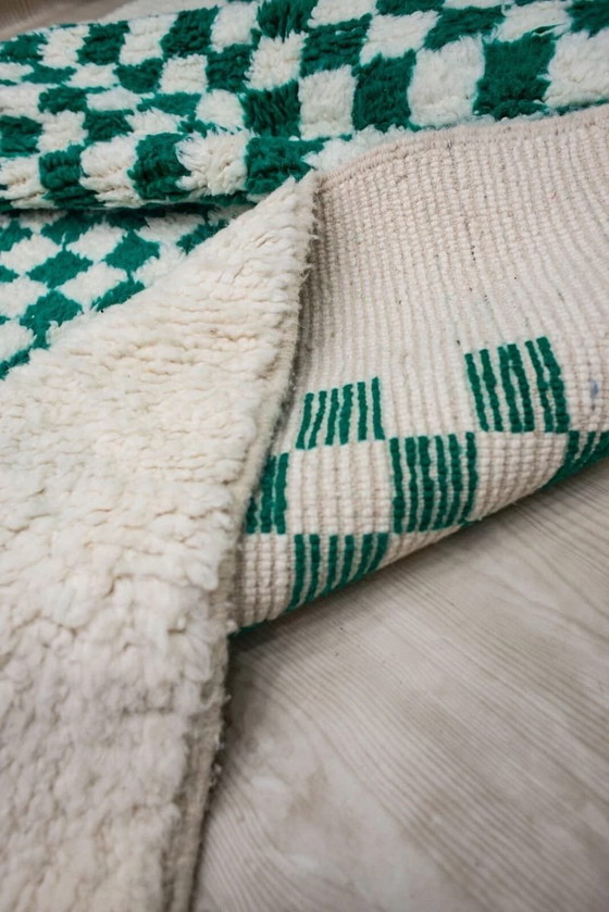 Handmade Moroccan Berber Rug, Traditional Craftsmanship, Size 1.5/2.5 M – Aime Té, Rugs & carpets, Wool (photo 6 of 9)