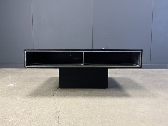 Image 1 of Vintage Italiaanse bartafel/salontafel in de stijl van Willy Rizzo, jaren 70.