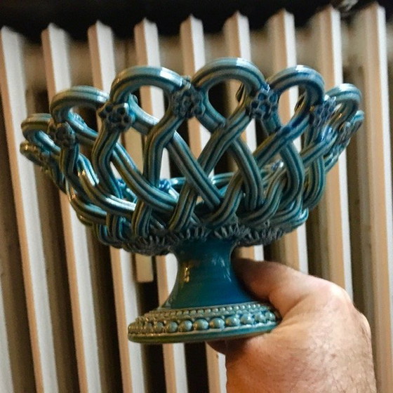 Image 1 of Cestino in ceramica Design francese Maison Pichon Uzés