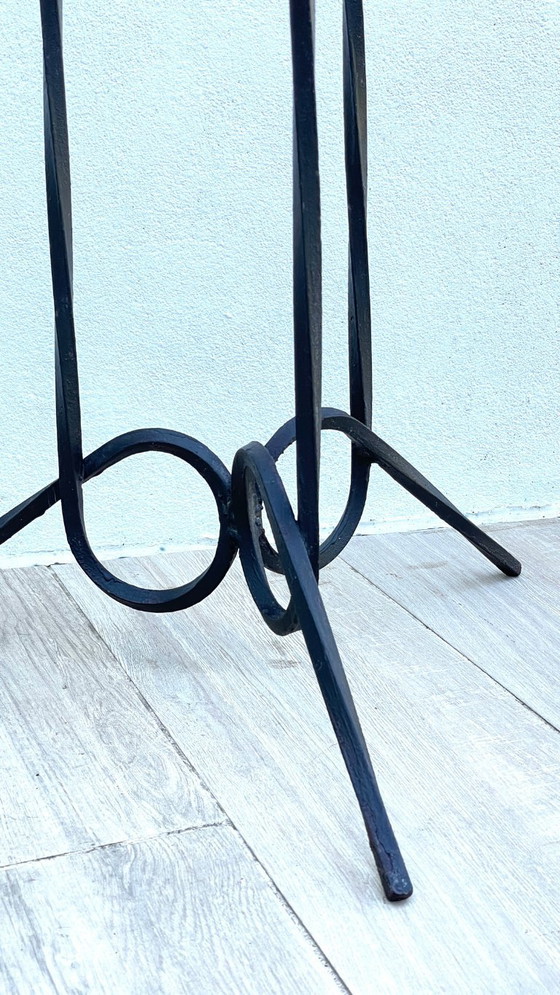 Image 1 of Piantana geometrica in acciaio vintage