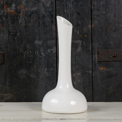 Vintage White Ceramic Rometti Vase