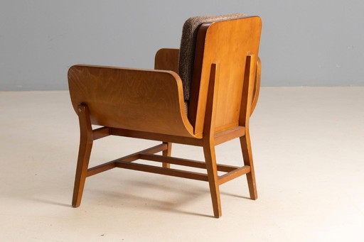 Juego de 4 sillones, década de 1970, Francia